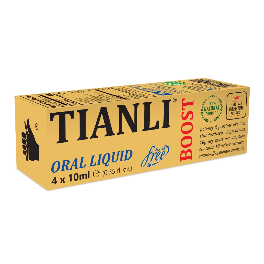Tianli Oral Liquid 10 ml, 4 fiole, Energo Vitalis