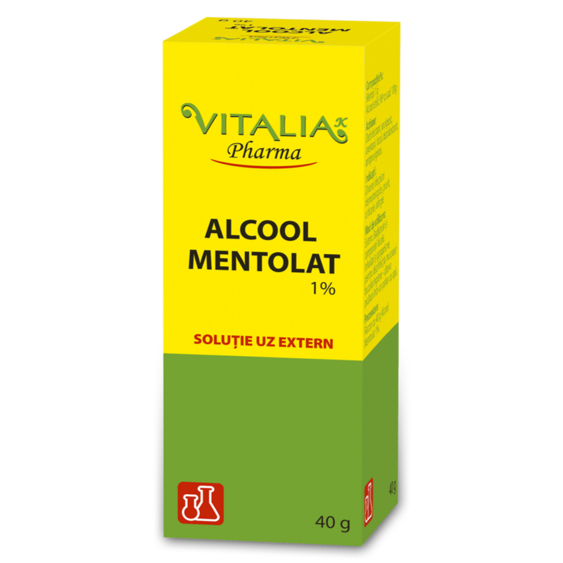 Vitalia K Alcool mentolat 1%, 40g