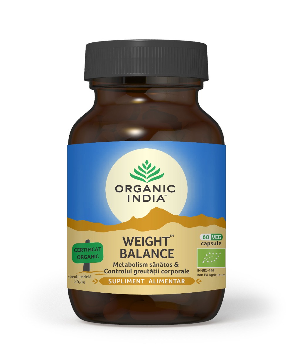 Wt-Balance Metabolism Sanatos, 60 capsule, Organic India