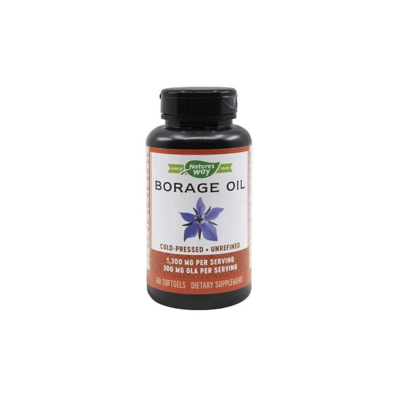 Secom Borage Oil 1300mg, 60 capsule