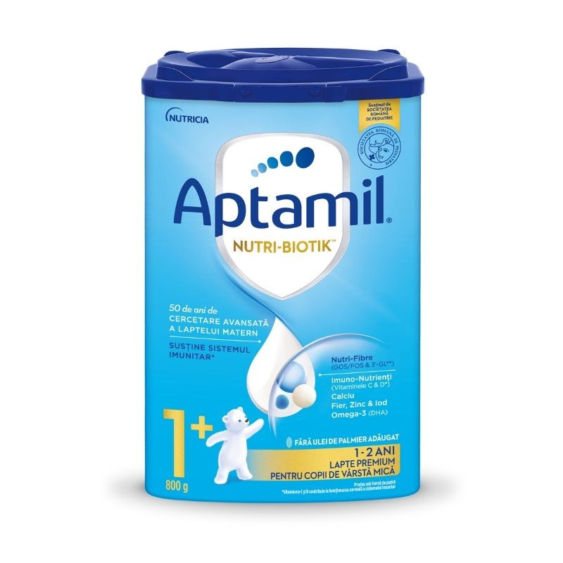 Lapte praf Nutri - Biotik 1+, 1-2 ani, 800 g, Aptamil