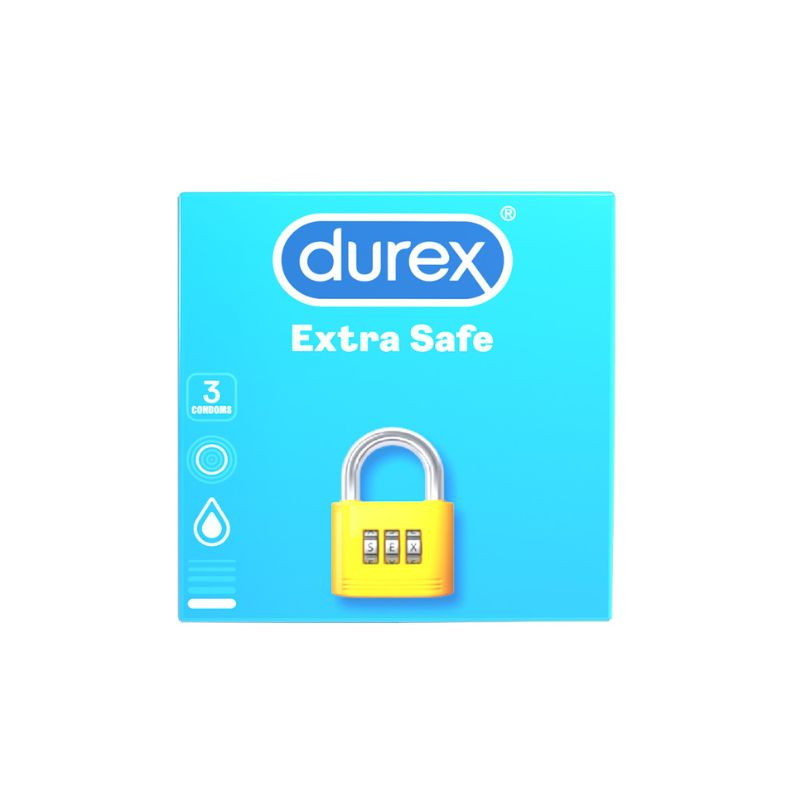 Durex Prezervative Extra Safe, 3 bucati