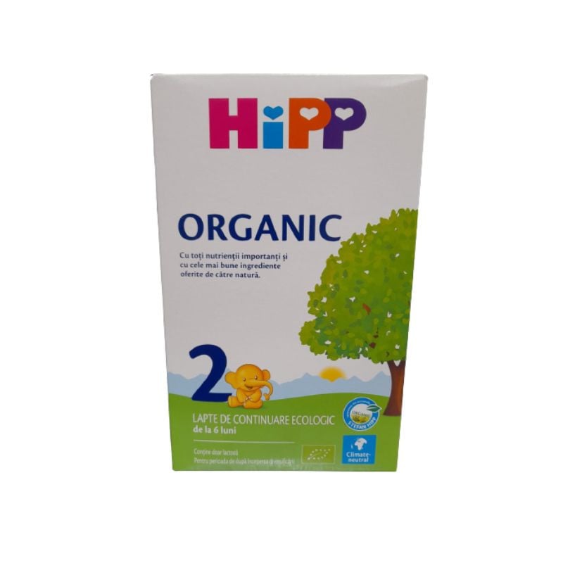 Hipp 2 Organic lapte de continuare, de la 6 luni, 300 g