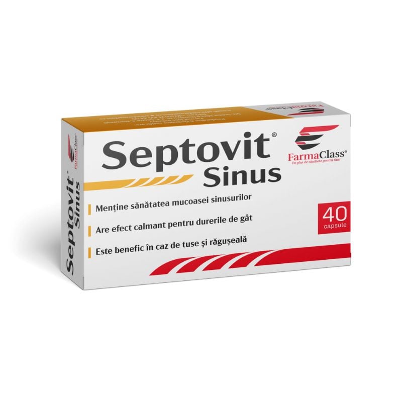 Septovit Sinus, 40 capsule, Farmaclass