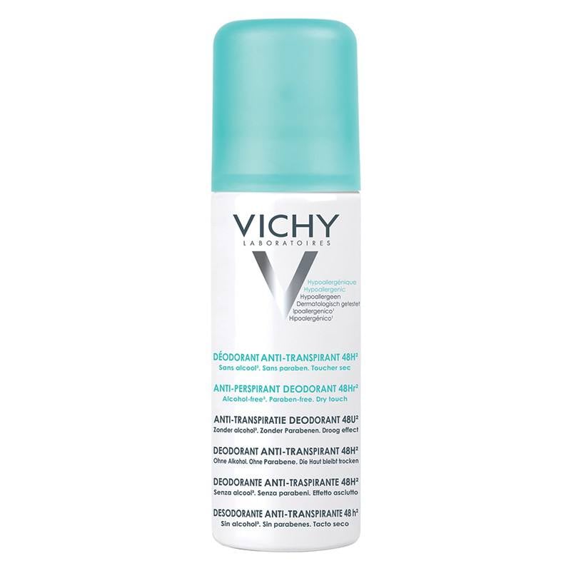 VICHY Deodorant Antiperspirant fara alcool, eficacitate 48h, 125 ml