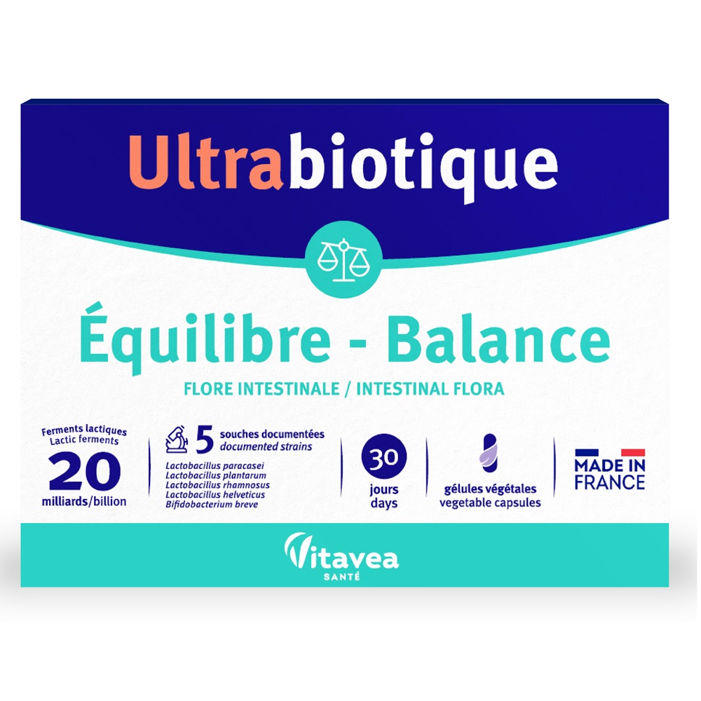 Probiotic Equilibre - Balance, 30 capsule, Ultrabiotique
