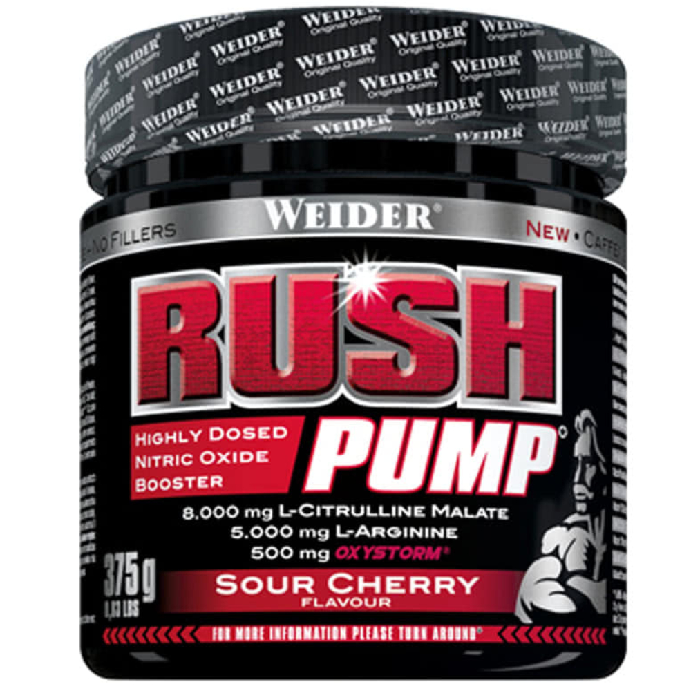 Pre-workout cu aroma de Sour Cherry Rush Pump, 375g, Weider
