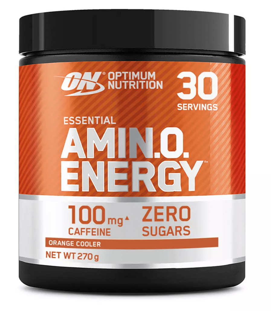 Aminoacizi si Preworkout Amino Energy cu aroma de portocala, 270g, Optimum Nutrition