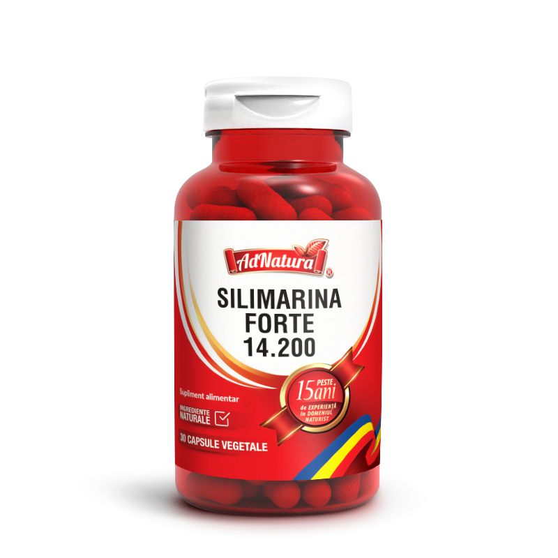 Silimarina Forte 14.200, 30 capsule, AdNatura