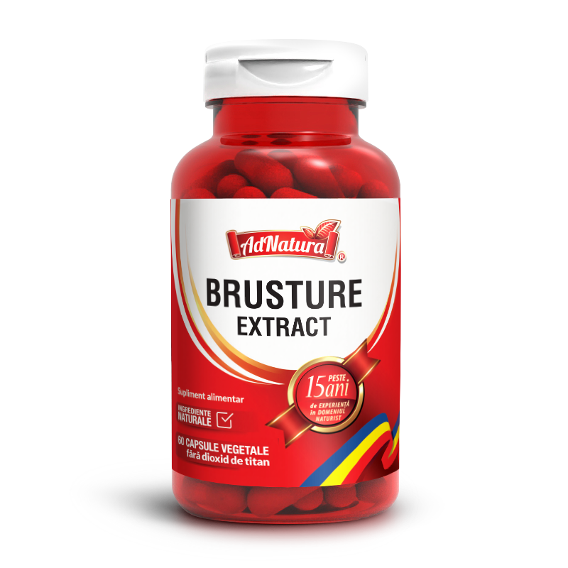 Brusture Extract, 60 capsule, AdNatura