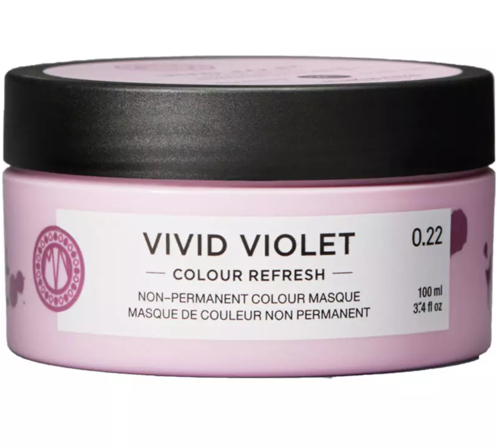 Masca pentru par Colour Refresh Vivid Violet, 100ml, Maria Nila