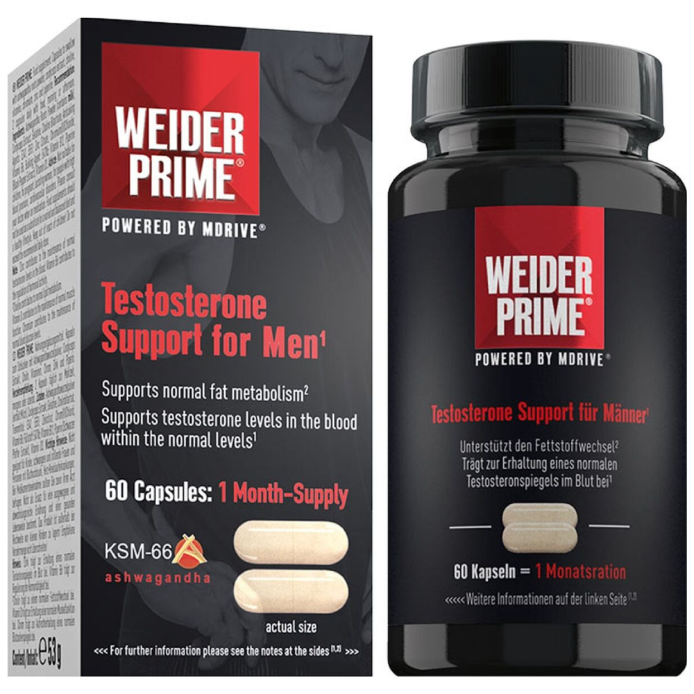 Stimulator hormonal Prime Testosterone, 60 capsule, Weider