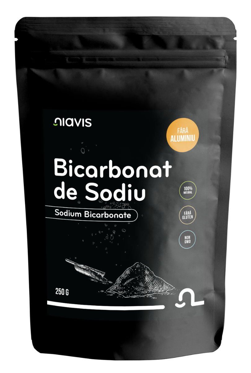 Bicarbonat de sodiu, 250g, Niavis