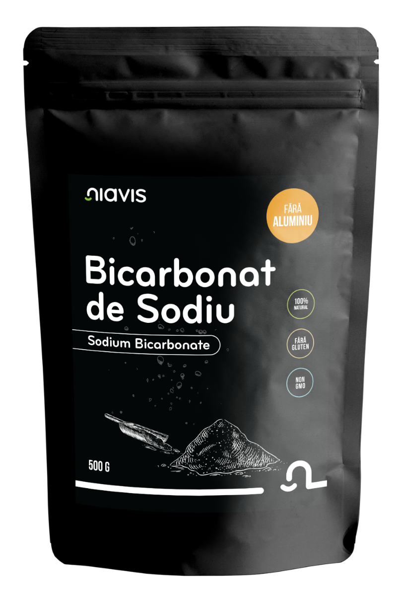 Bicarbonat de sodiu, 500g, Niavis
