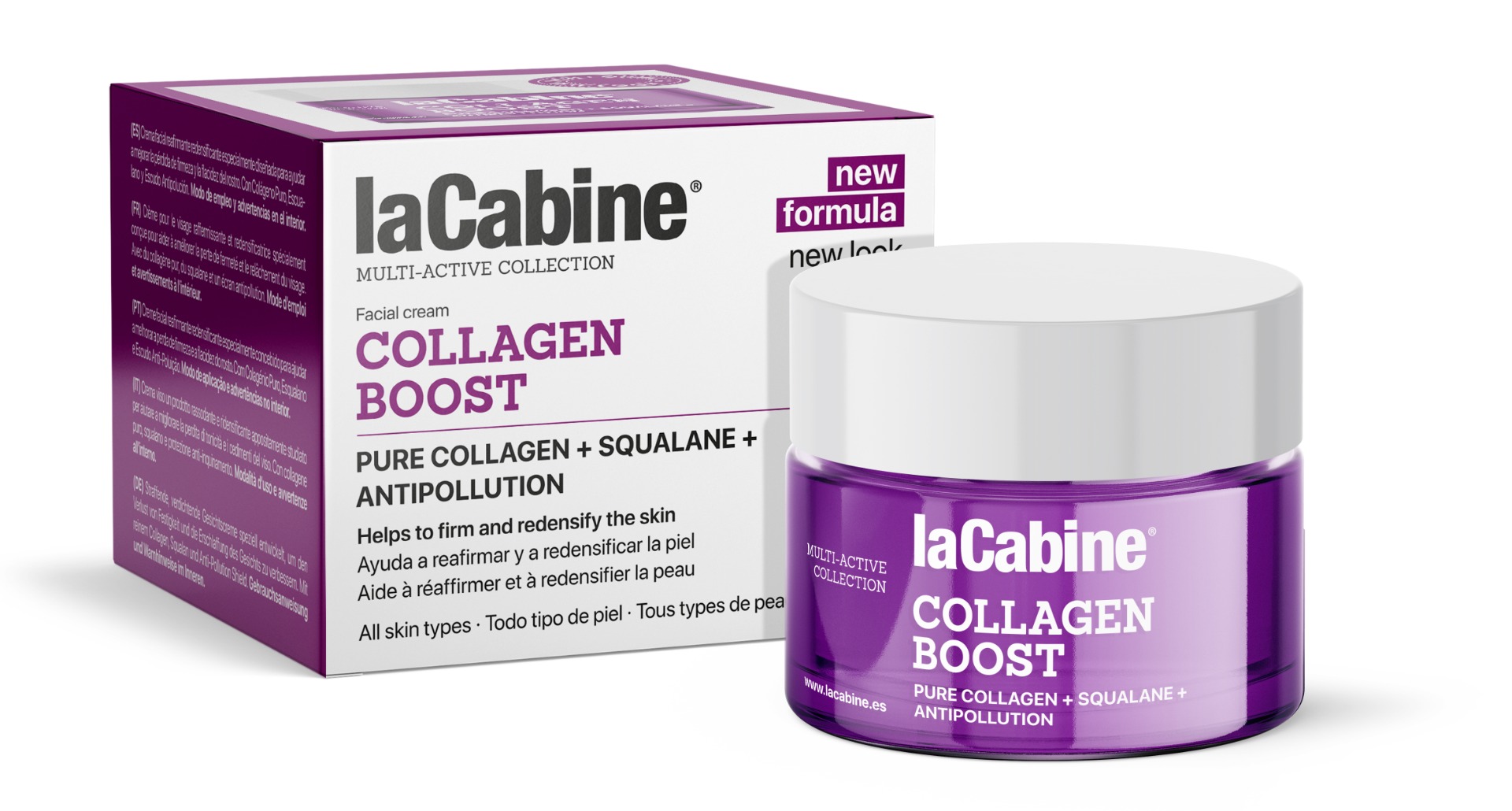 Crema de fata Collagen Boost, 50ml, La Cabine