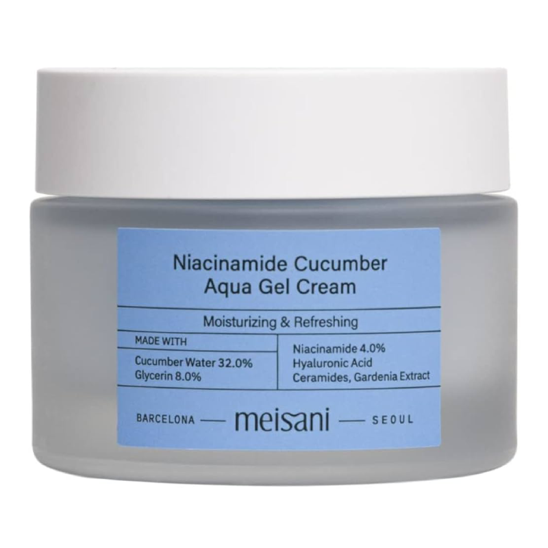 Crema cu 4 % Niacinamide si extract de Castravete, 50ml, Meisani