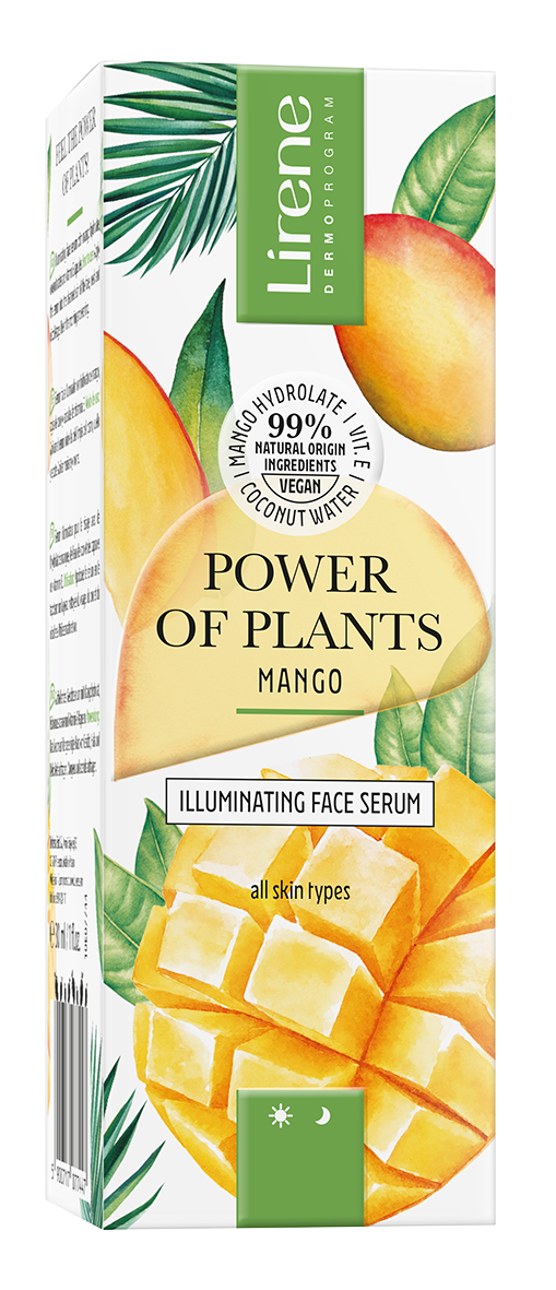 Ser facial iluminator Power of Plants, 30ml, Lirene
