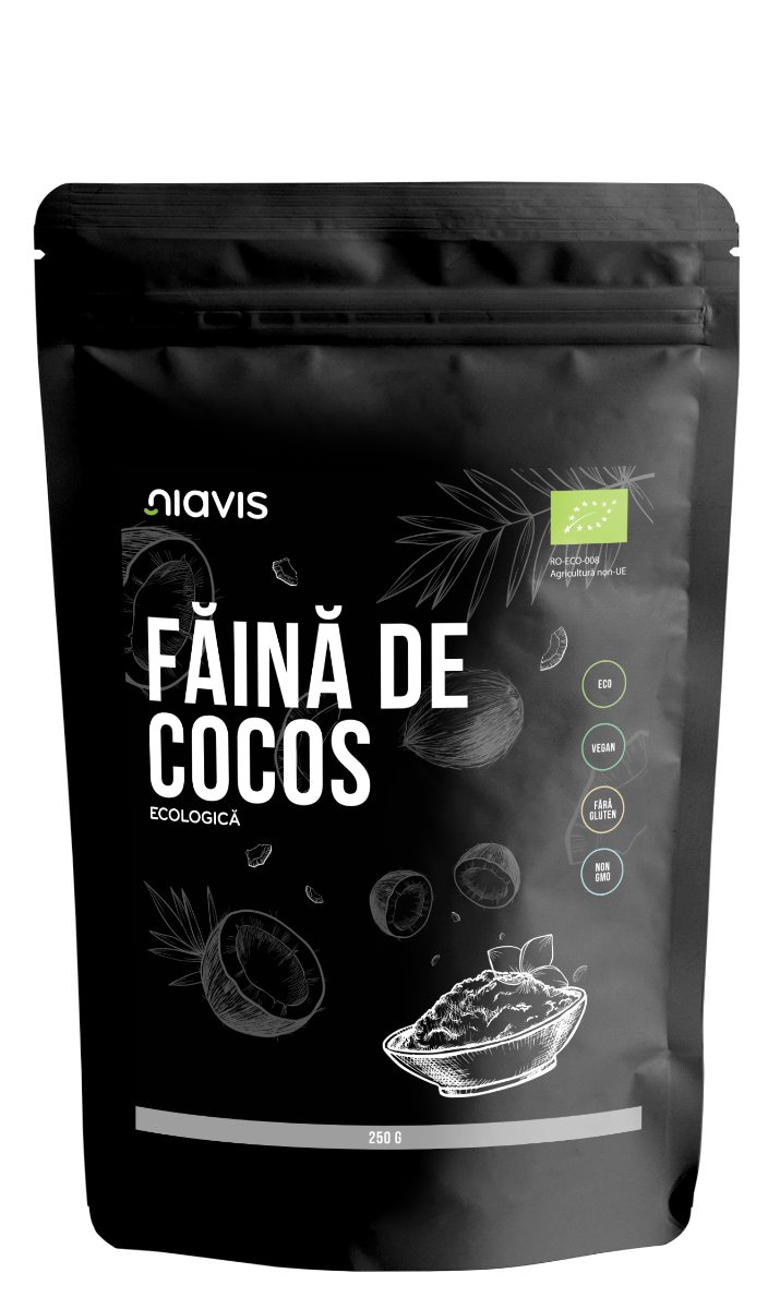 Faina de cocos ecologica, 250g, Niavis