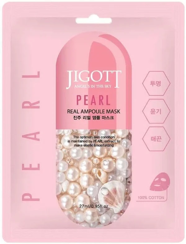 Masca Pearl Real Pearl Ampoule Mask, 27ml, Jigott