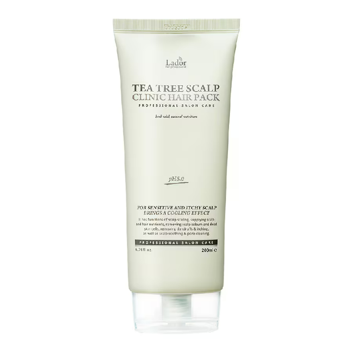 Masca de par Tea Tree Scalp Clinic Hair Pack, 200ml, La'dor