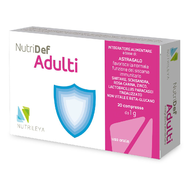 NutriDef Adulti, 20 comprimate, Nutrileya