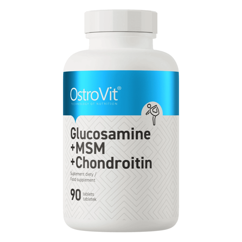 Glucozamina + MSM + Condoitina, 90 tablete, OstroVit