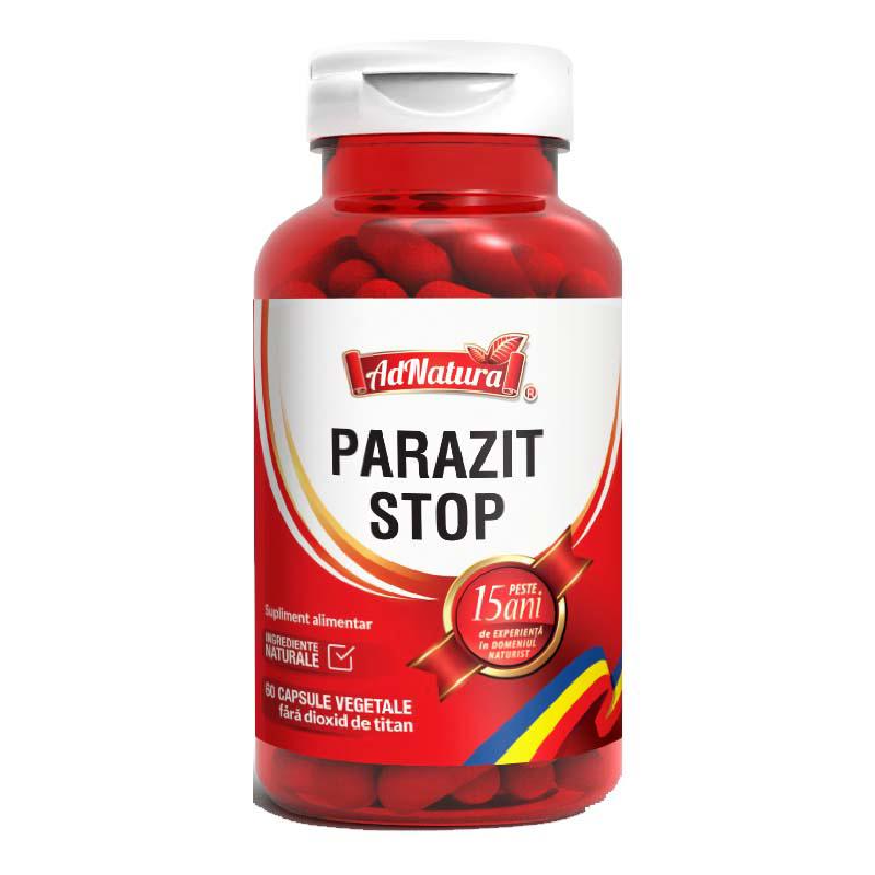 Parazit Stop, 60 capsule, AdNatura