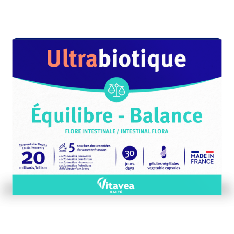 Probiotic Equilibre Ultrabiotique, 30 capsule, Vitavea