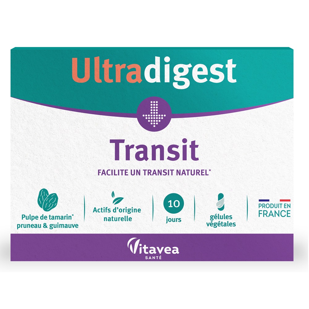 Transit Ultradigest, 10 capsule vegetale, Vitavea