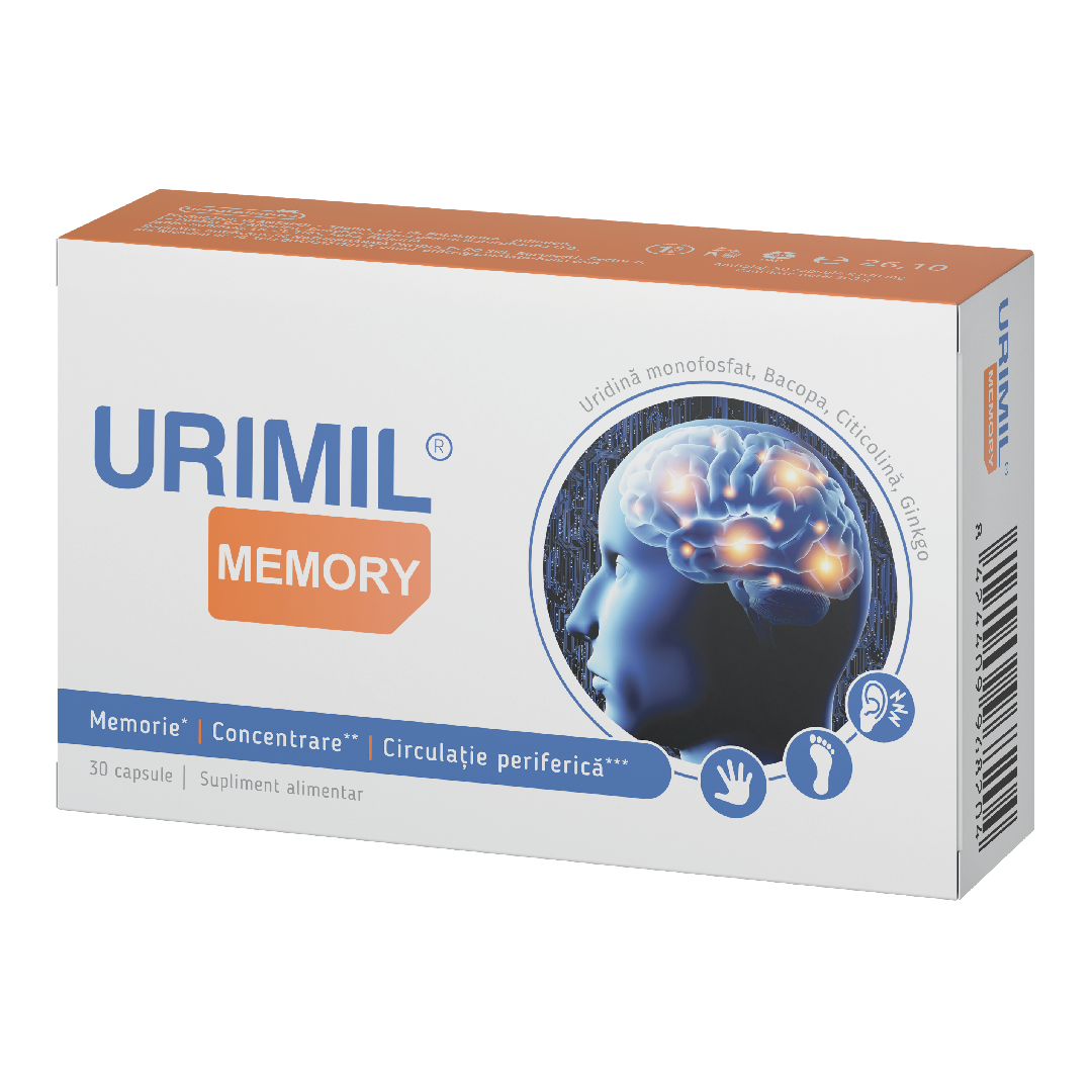 Urimil Memory, 30 capsule, Naturpharma