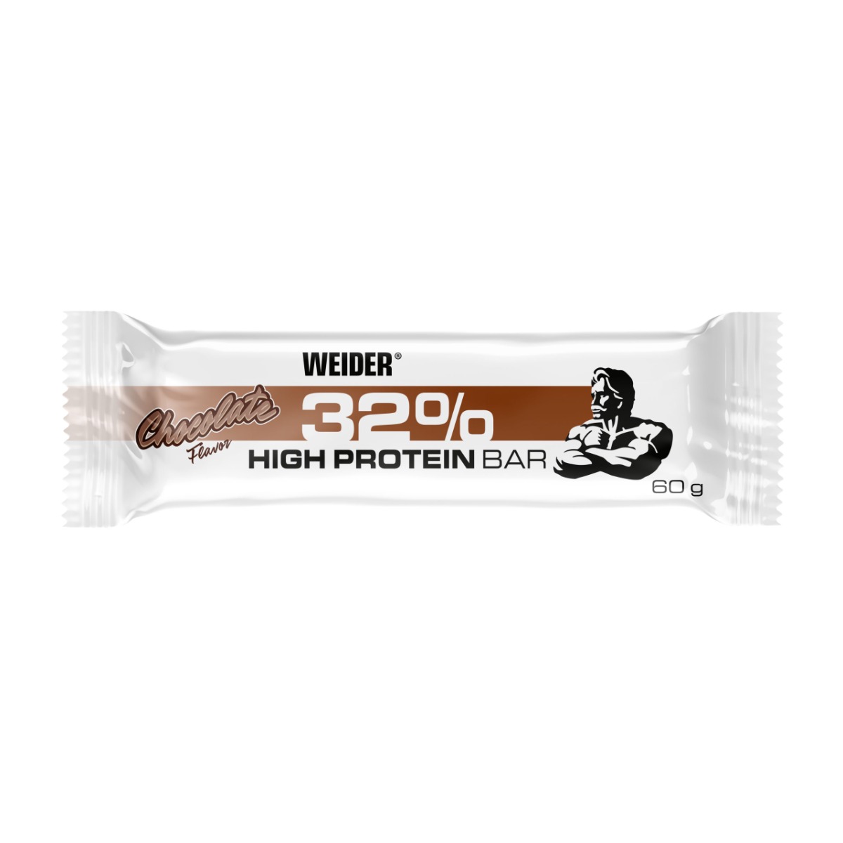 Baton proteic cu aroma de ciocolata 32% Protein Bar, 60g, Weider
