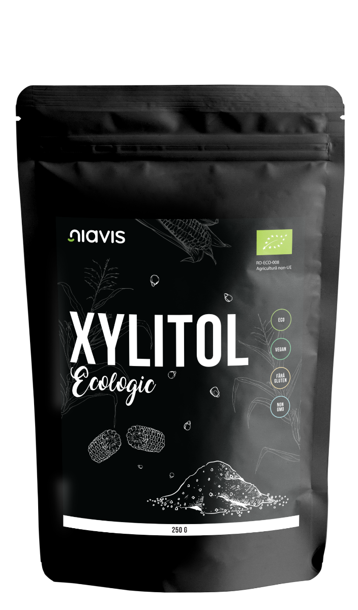 Xylitol Pulbere ecologica, 250g, Niavis