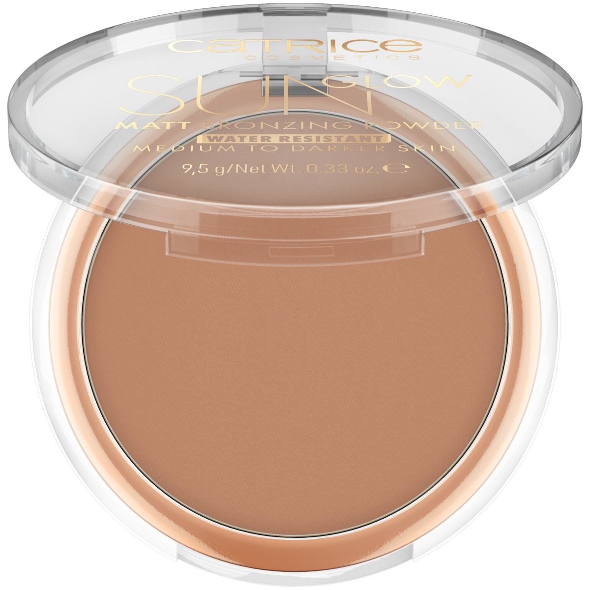 Pudra bronzanta Sun Glow Matt Bronzing Powder 035 - Universal Bronze, 9.5g, Catrice