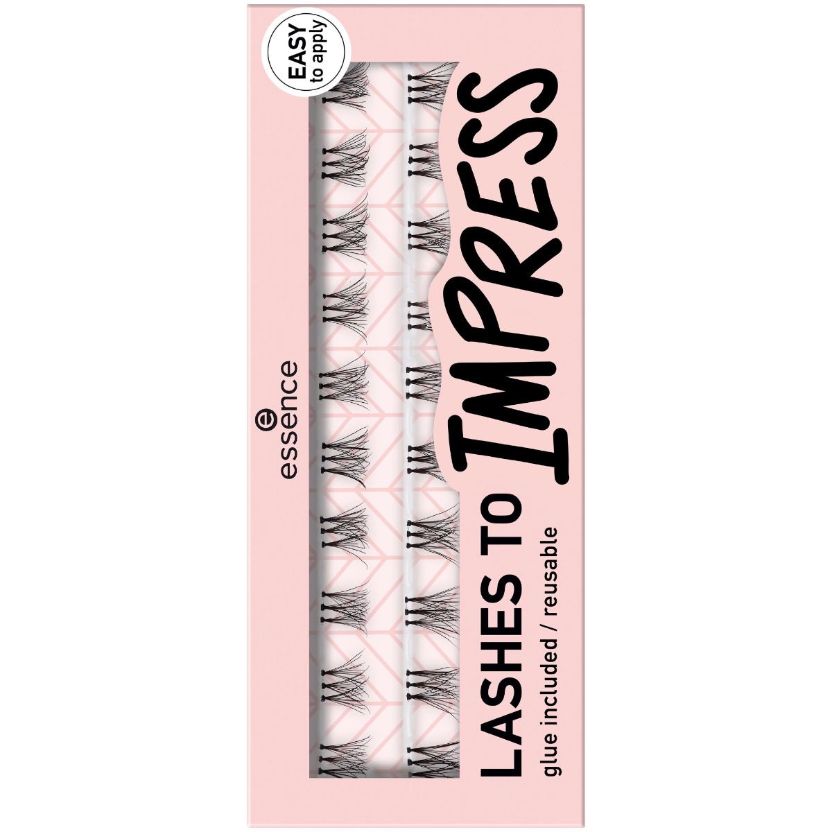 Gene false Lashes To Impress 07 - Bundled single lashes, 20 bucati, Essence