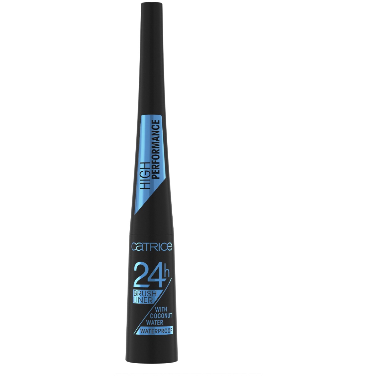 Tus pentru ochi rezistent la apa 24h Brush Liner Waterproof 010 - Ultra Black, 3ml, Catrice