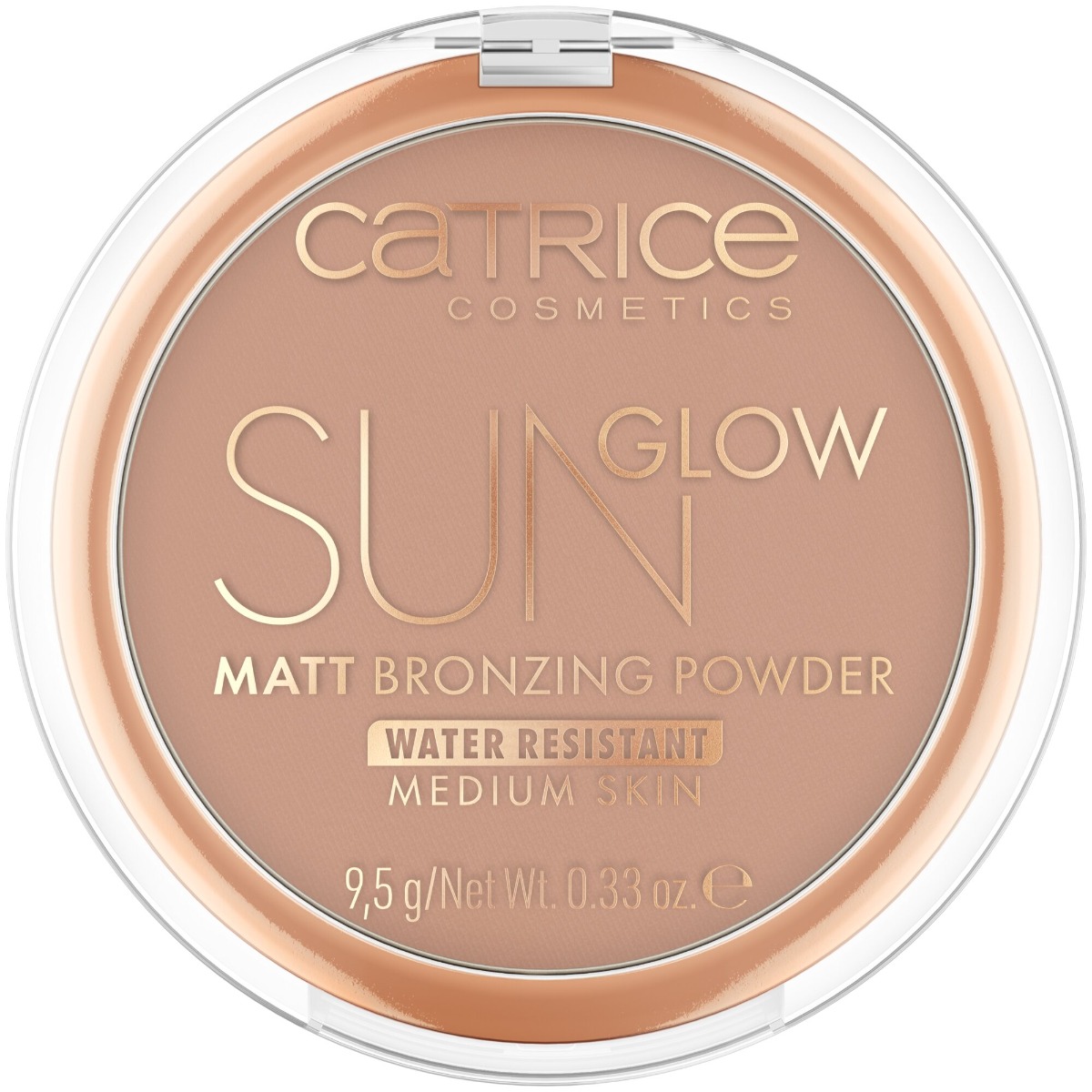 Pudra bronzanta Sun Glow Matt Bronzing Powder 030 - Medium Bronze, 9.5g, Catrice