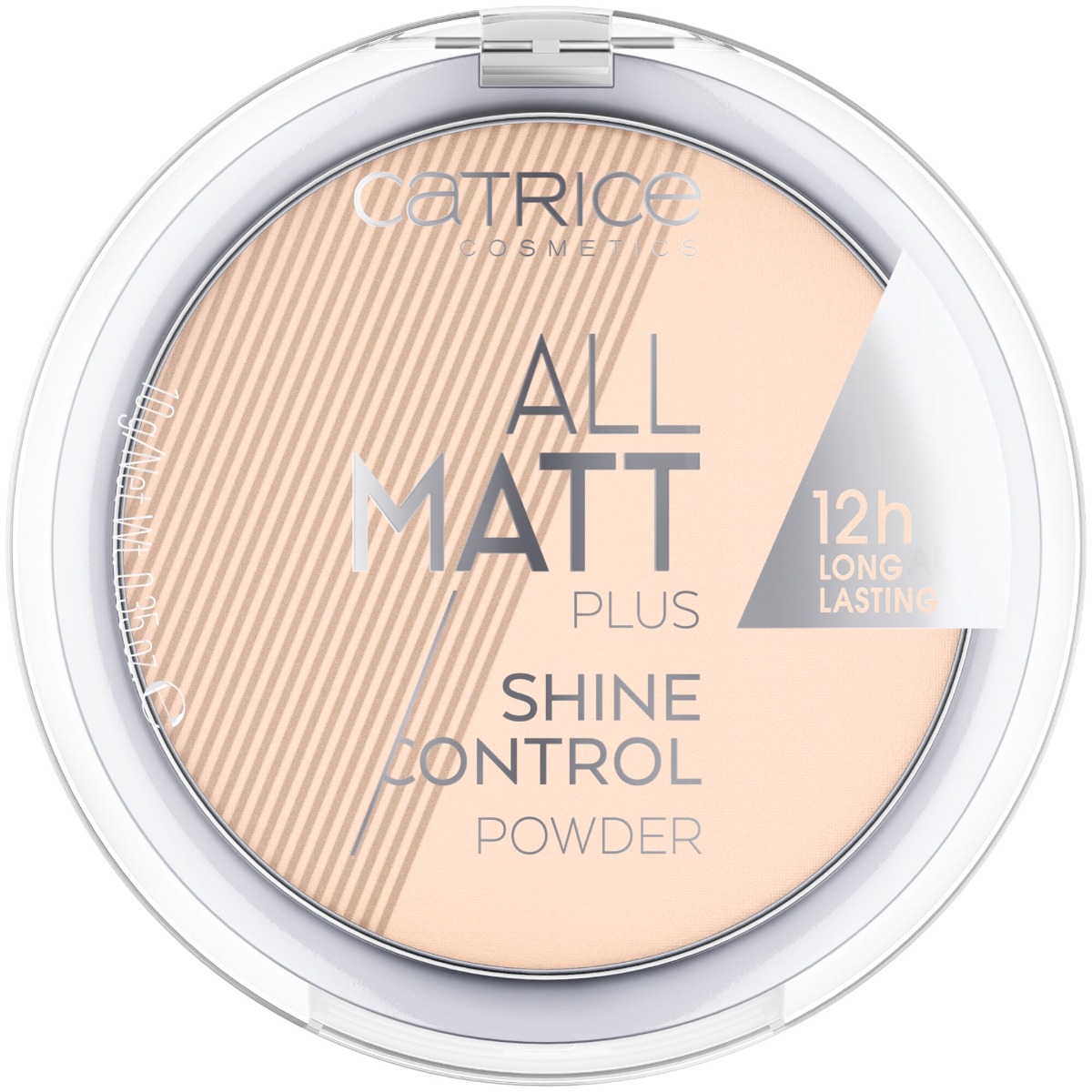 Pudra compacta All Matt Plus Shine Control Powder 010 - Transparent, 10g, Catrice