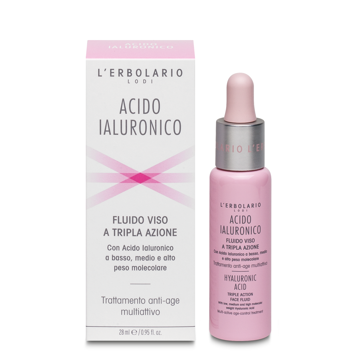 L'Erbolario Acid Hialuronic cu actiune tripla, 28ml