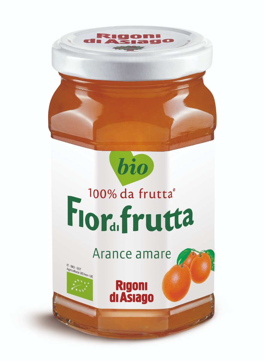 Dulceata Bio de portocale fara zahar, 260g, Rigoni di Asiago