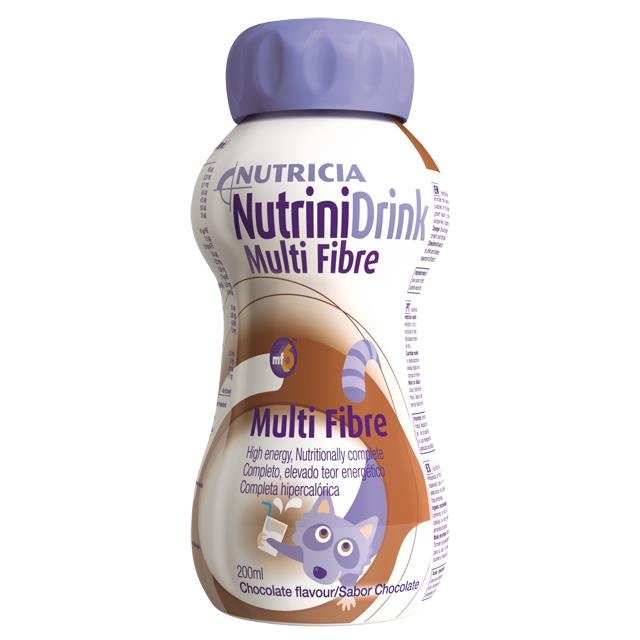 NutriniDrink Multi Fibre cu aroma de ciocolata, 200ml, Nutricia
