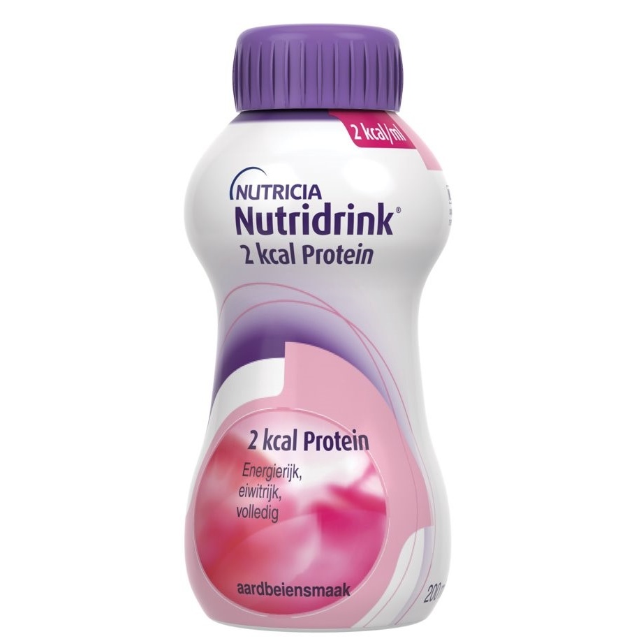 Nutridrink cu aroma de capsuni 2 kcal Protein, 200ml, Nutricia