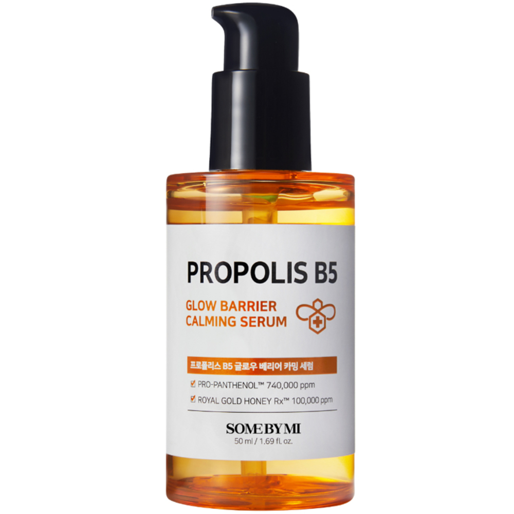 Serum pentru protectia barierei cutanate cu propolis si vitamina B5 Propolis B5 Line, 50ml, Some By Mi