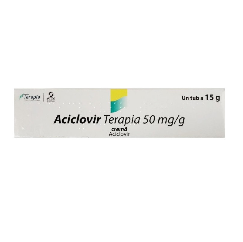 Aciclovir Terapia 50mg/g crema tub a 15 g
