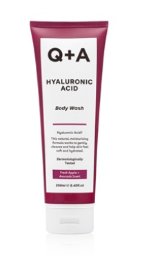 Gel de dus cu acid hialuronic, 250ml, Q+A