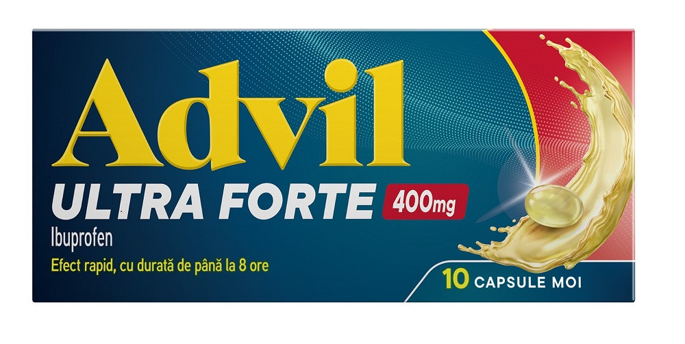 Advil Ultra Forte 400 mg 10 capsule
