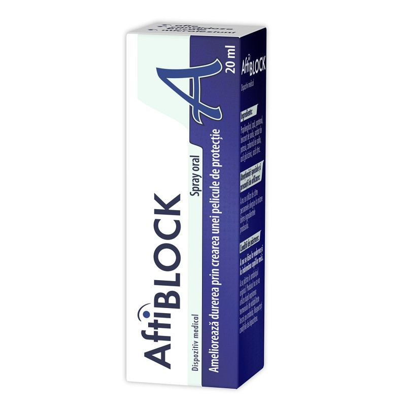AftiBlock Spray oral x 20ml, Zdrovit