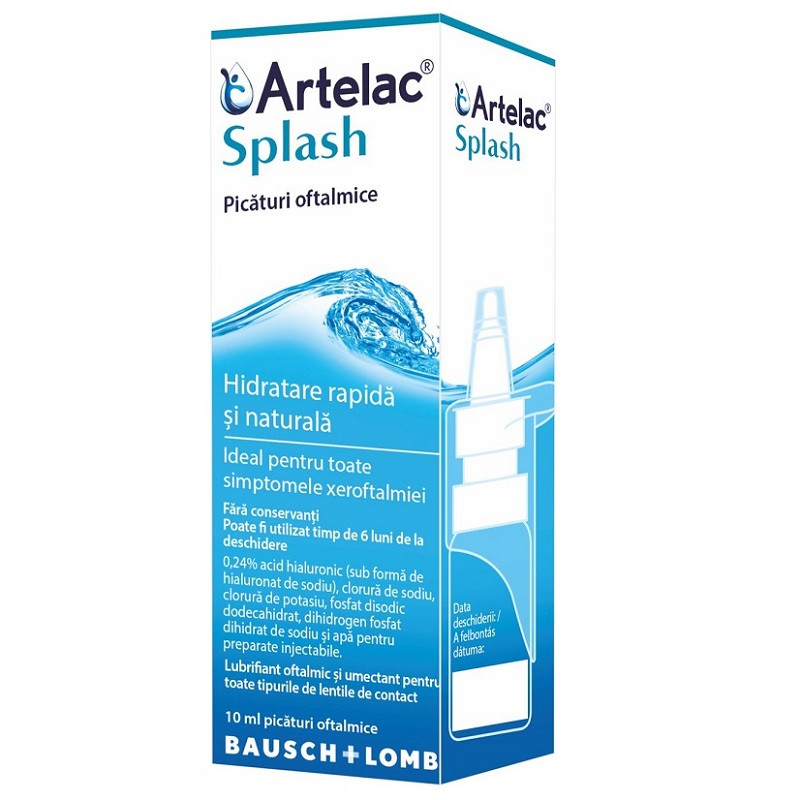 Artelac Splash picaturi oftalmice 10 ml