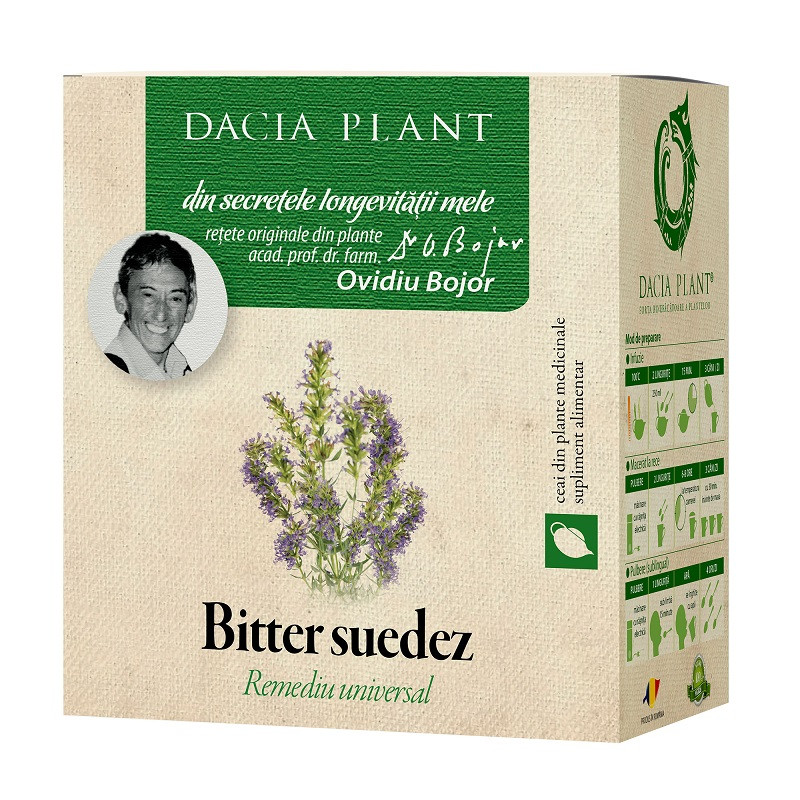 Bitter Suedez- Ceai Dacia Plant, 50g