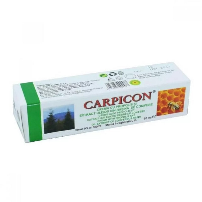 Carpicon -Crema cu propolis si extract uleios din rasina de conifere x 50ml