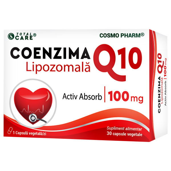 Conezima Q10 Lipozomala, 30 capsule, Cosmopharm